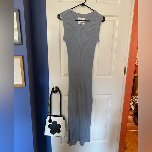 The Knotty Ones Upe Dress in Dusty Blue NWT - Picture 5 of 6